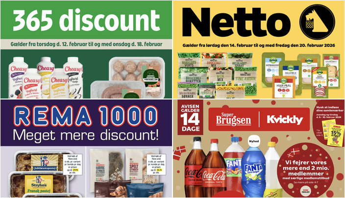 Lokale tilbud: Haribo slikposer til 11 kr. og Cheasy yoghurt til kun 10 kr.