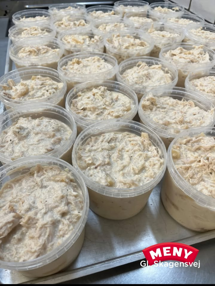 Meny Gl. Skagensvej tilbyder hjemmelavet høns i asparges til afhentning