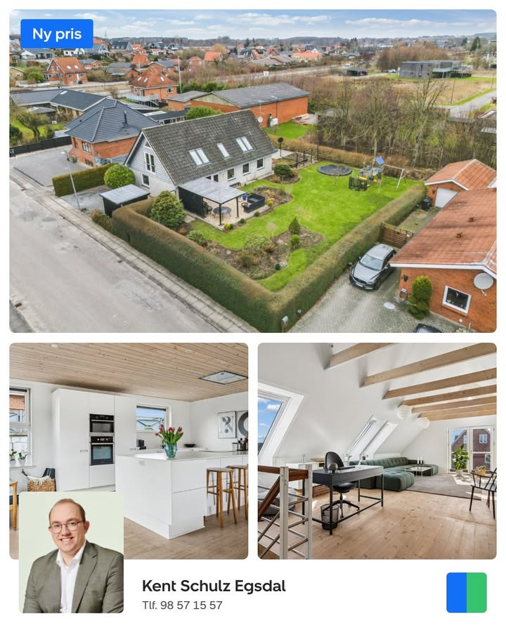 Nybolig Hadsund har ny pris på rummelig villa med fjordudsigt