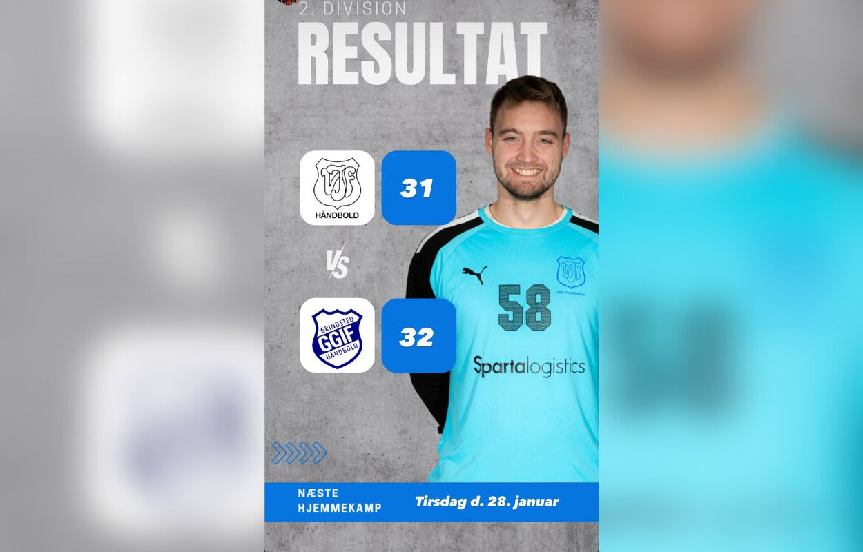 Viby IF's seneste kamp endte i smalt nederlag mod Grindsted