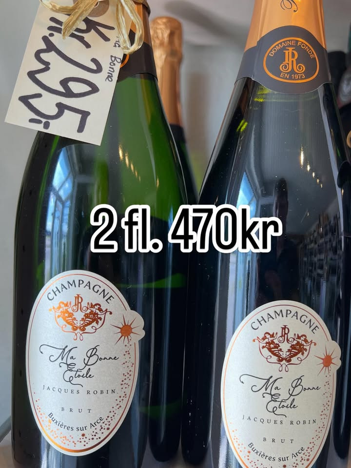 Champagne uden glimmer fra Den gode vino: Køb Jacques Robin til sommertilbud