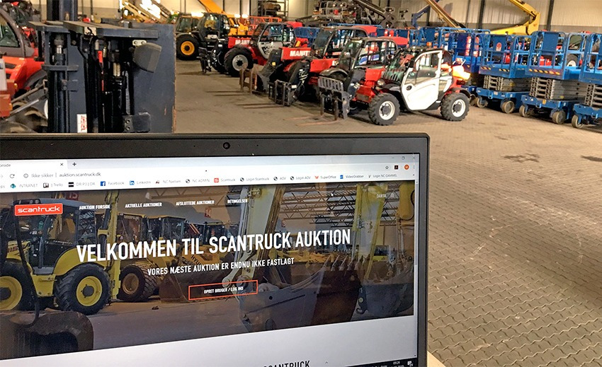 Scantruck A/S inviterer til auktion fra 16.-23. oktober