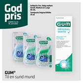 Vejlby Apotek tilbyder gode priser på GUM tandpleje online og i butik