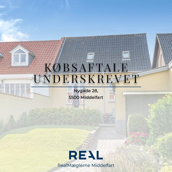 RealMæglerne Middelfart sælger ejendom på Nygade 28 i Middelfart