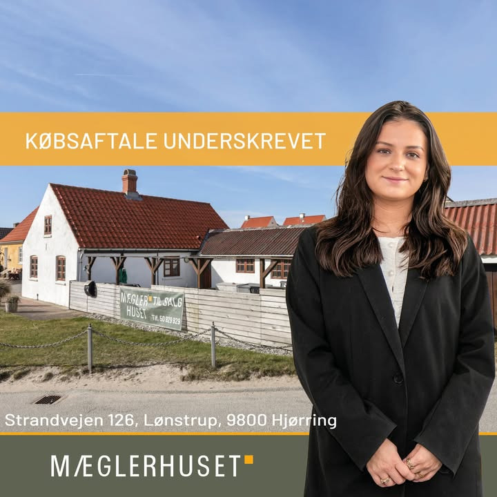 Mæglerhuset Vestkysten I/S skriver under på købsaftale i Lønstrup
