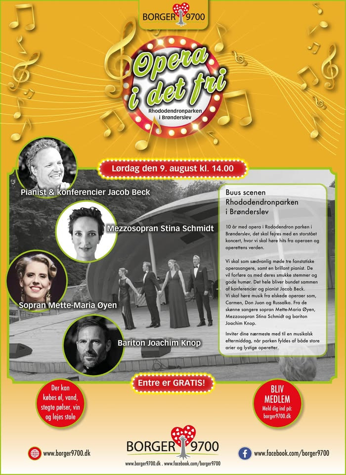 Opera i Rhododendronparken fejrer 10-års jubilæum