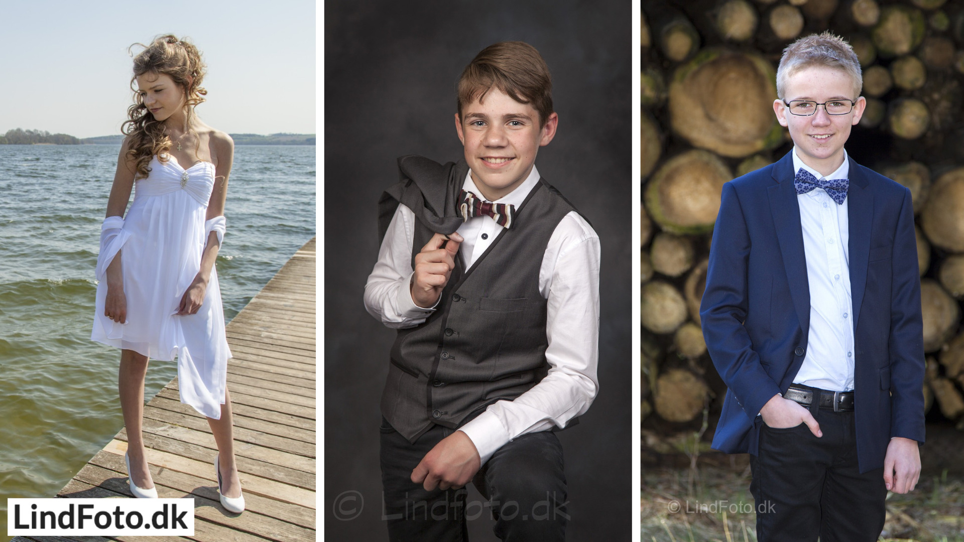 Konfirmationsbilleder der varer hele livet hos LindFoto