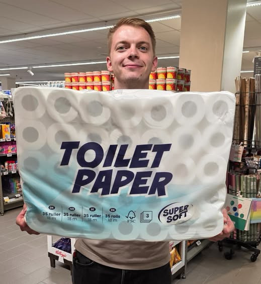 SPAR Skejby tilbyder 35 ruller toiletpapir til 55 kr.