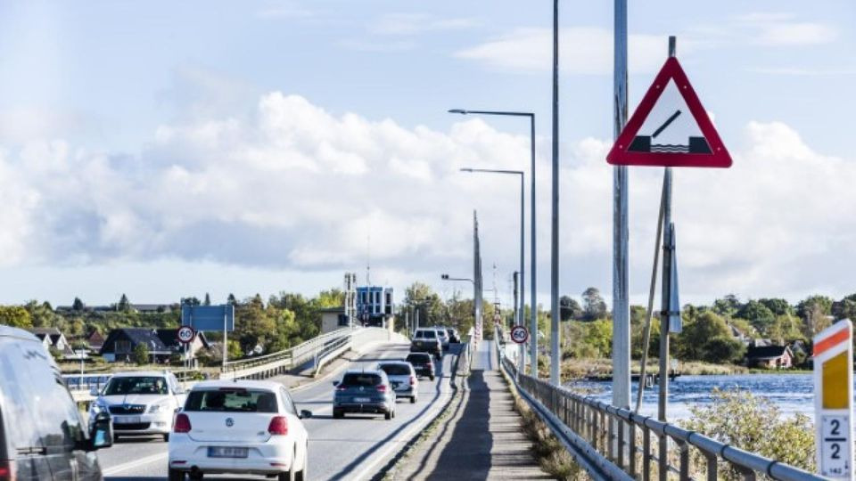 Kronprins Frederiks Bro i Frederikssund lukker to nætter i juni