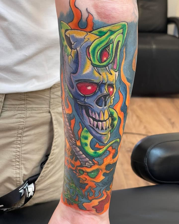 Skin & Colors Tattoo ApS takker Jesper for tilliden og støtten