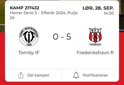 Tornby IF bøjer sig for overmagten mod Frederikshavn FI, men holder blikket rettet mod fremtiden