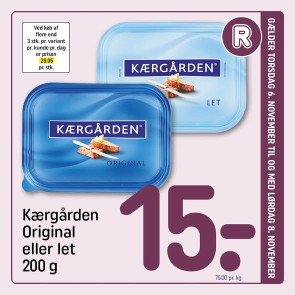 Rema 1000 Holstebrovej klar med brunch-tilbud til weekenden