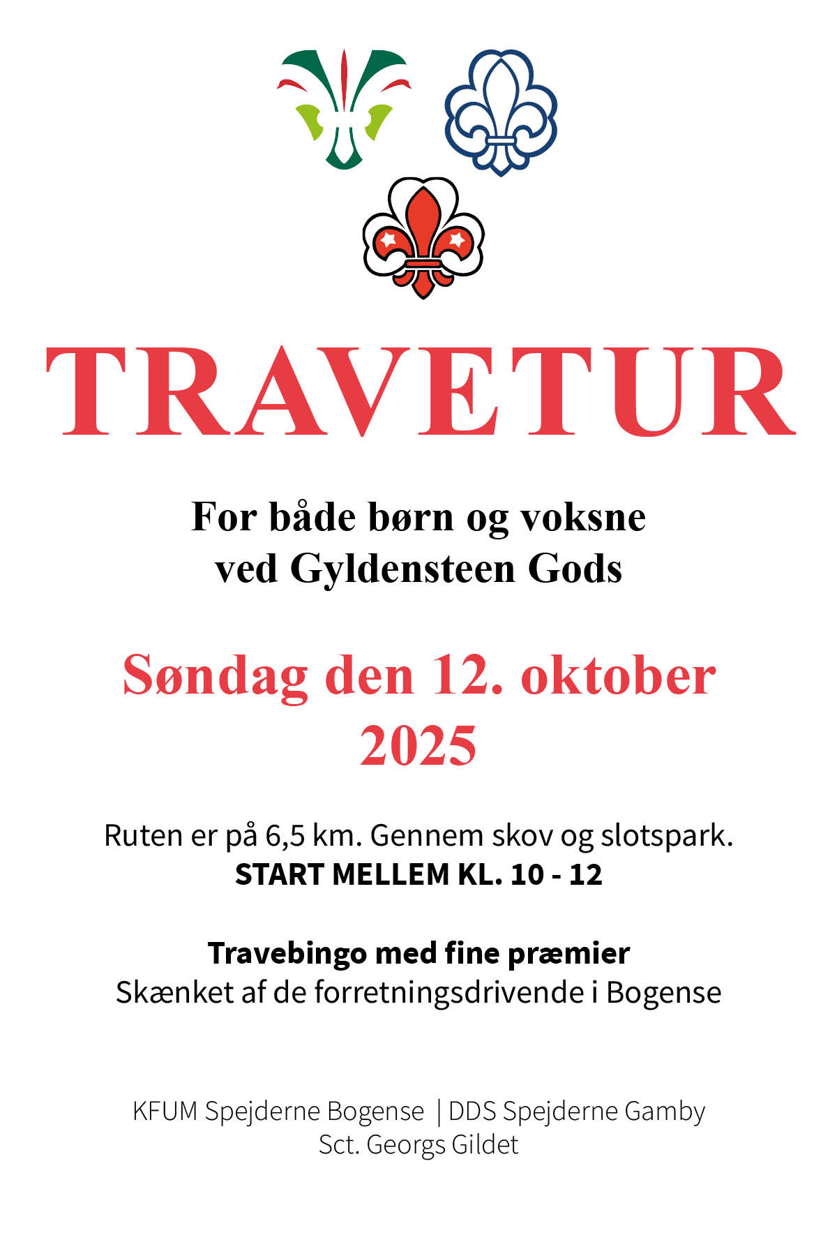 Årlig travetur i Gyldensteenskoven