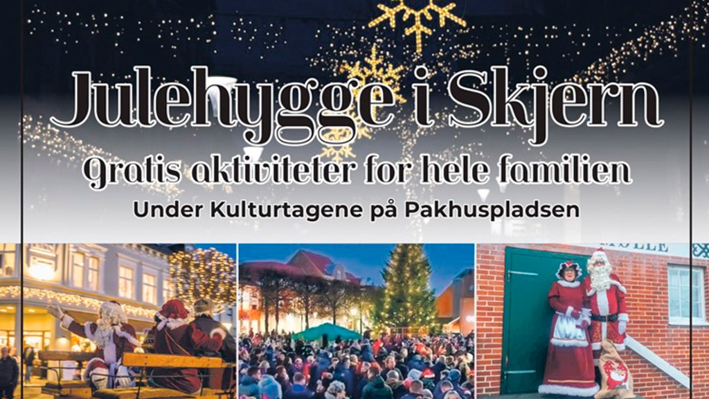 Julestemning for børn i Skjern: Oplev fredagsmagi ved juletræet