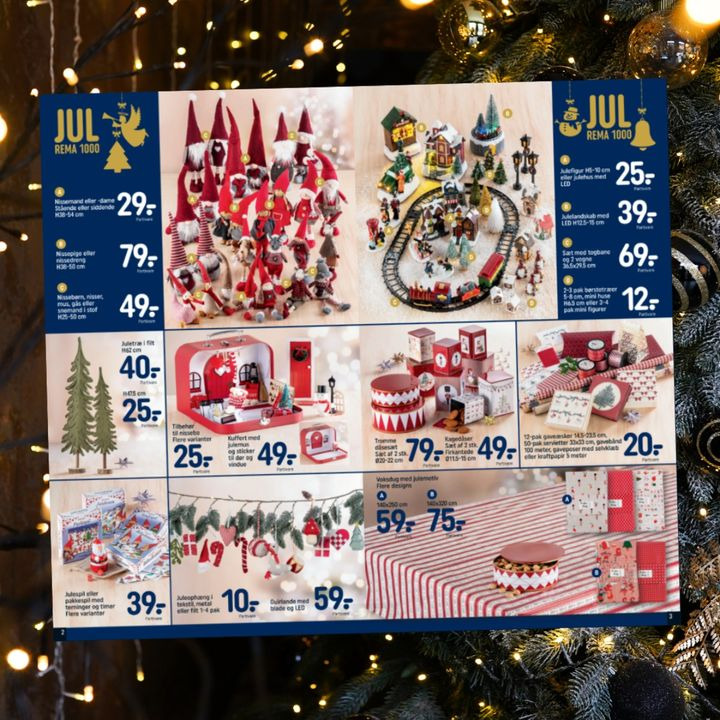 Julehygge er landet: Nye festlige juleting hos Rema1000 Gærumvej