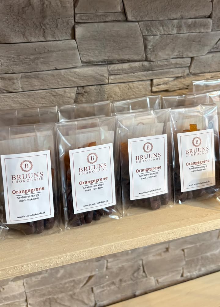 Bruuns Chokolade præsenterer lækre orangegrene til weekenden