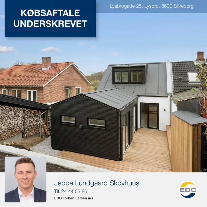 Købsaftale underskrevet for Lysbrogade 25 i Silkeborg