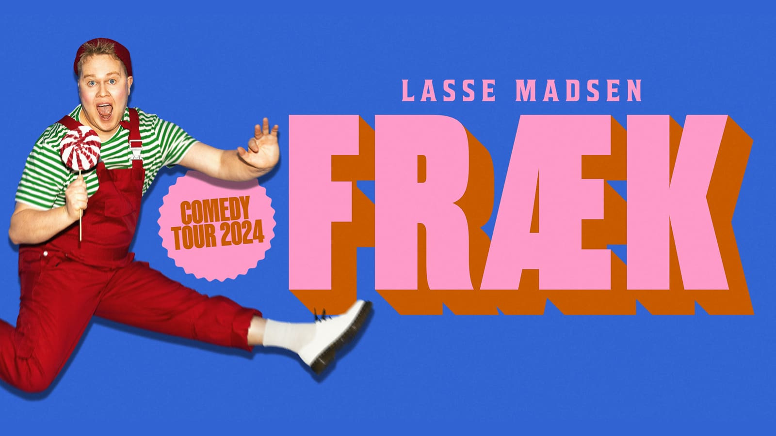 Oplev Lasse Madsens nye stand-up show "Fræk" i Skive