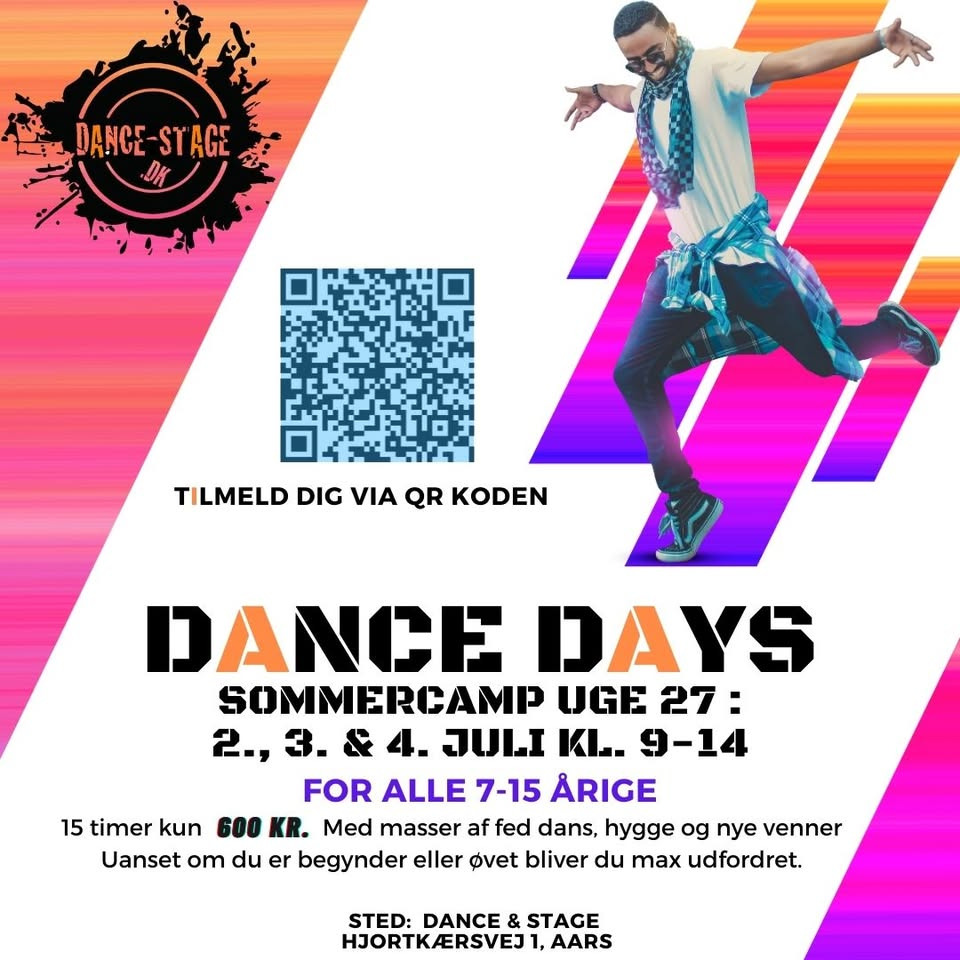 Dance Dayz Sommercamp i Aars engagerer alle til dans