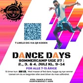 Dance Dayz Sommercamp i Aars engagerer alle til dans