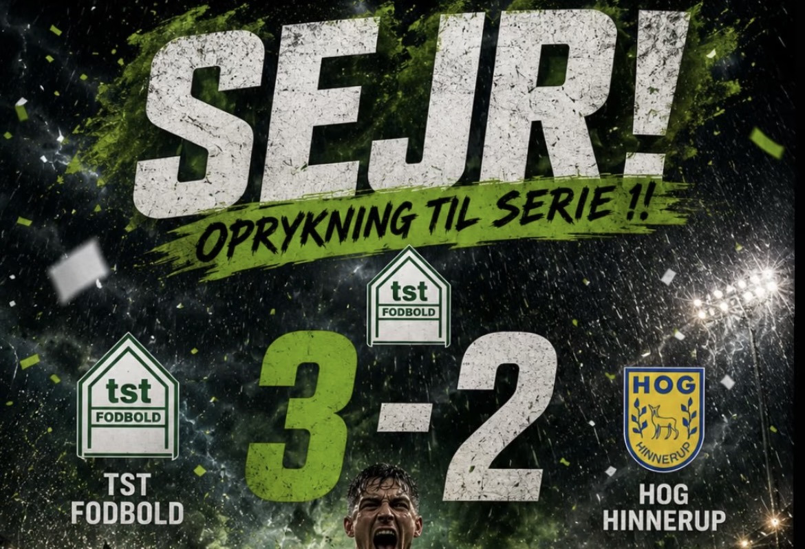 tst Fodbold vender det til 3-2 på en dårlig dag