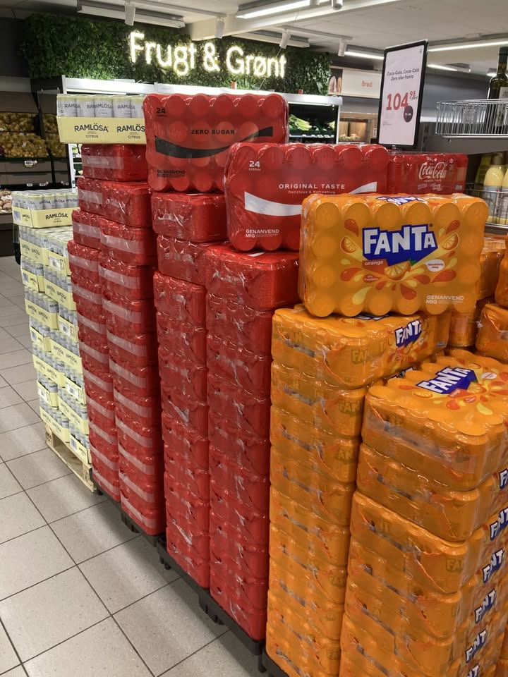 SPAR Nørrebro Hjørring tilbyder fordelagtigt sodavandstilbud med bestilling via kommentarer