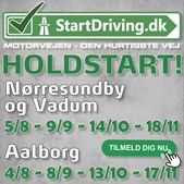 StartDriving.dk annoncerer nye køreskolehold i august