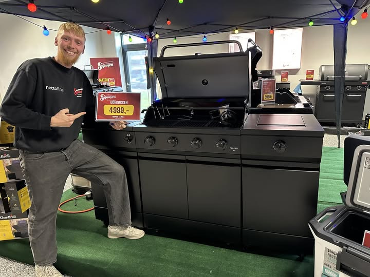 Skousen Nørresundby Hvidevarer tilbyder stor rabat på udekøkken med grill
