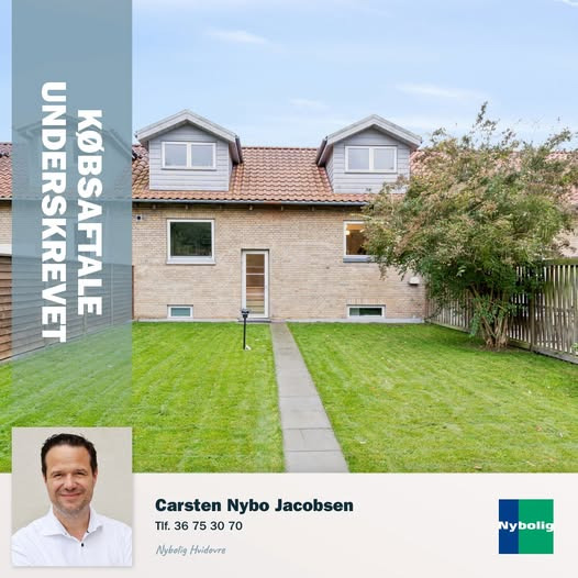 Køberskabet på Bibliotekvej 30 sikret gjennom Nybolig Hvidovre