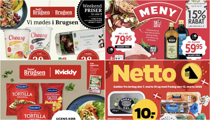 Store besparelser: Torres Coronas vin til 37 kr. og Coop hel kylling til 39 kr.