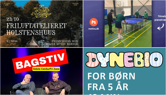 Faaborg byder på kultur, sport og komik denne weekend