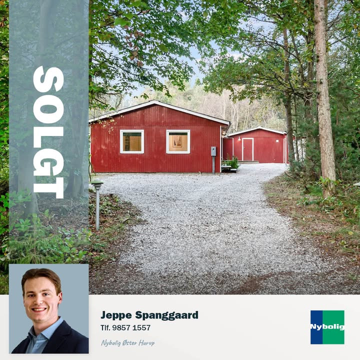 Nybolig Hadsund fejrer salg af Odde Naturpark 12, Helberskov