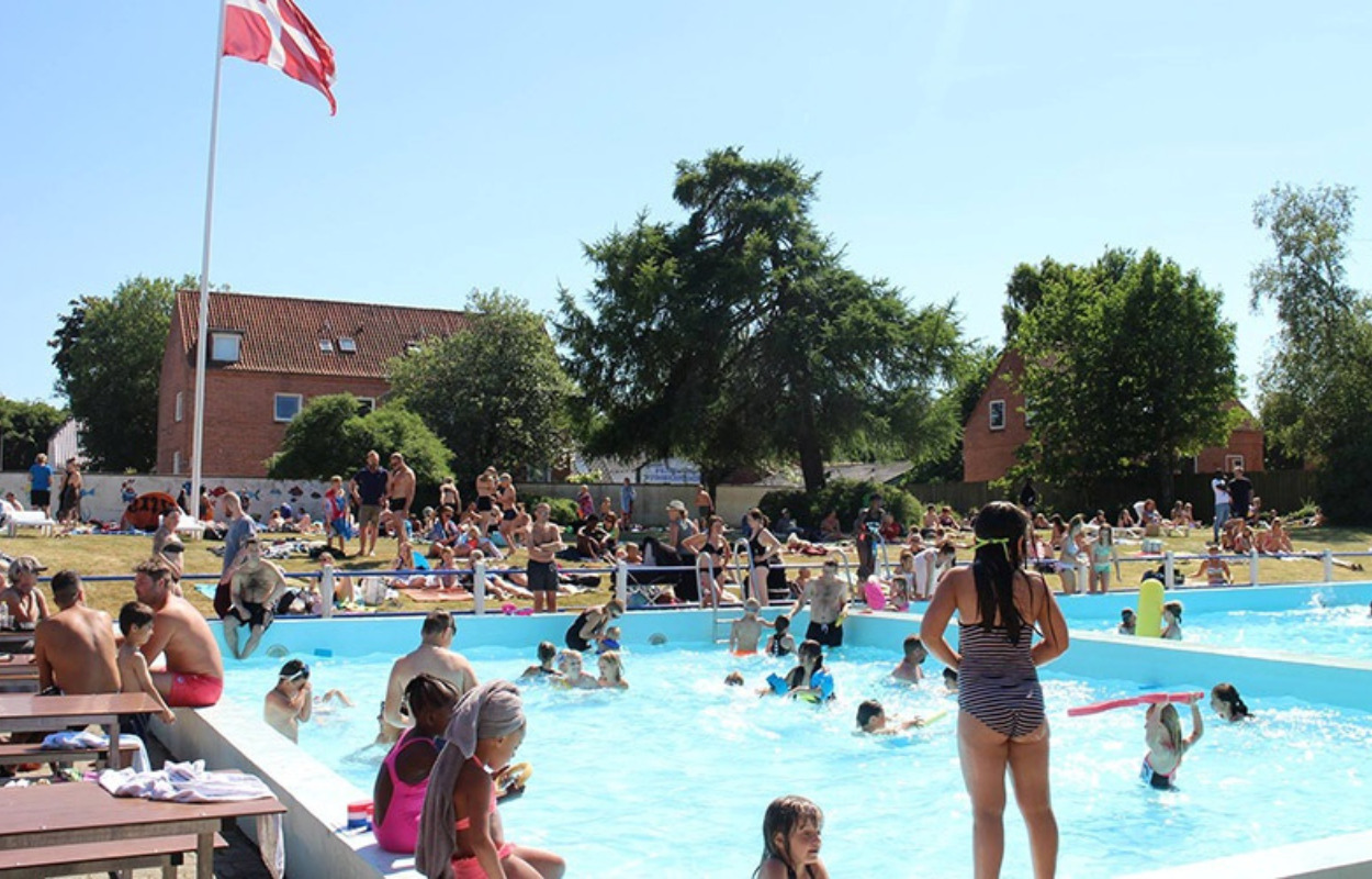 Friluftsbadet er åbnet igen 