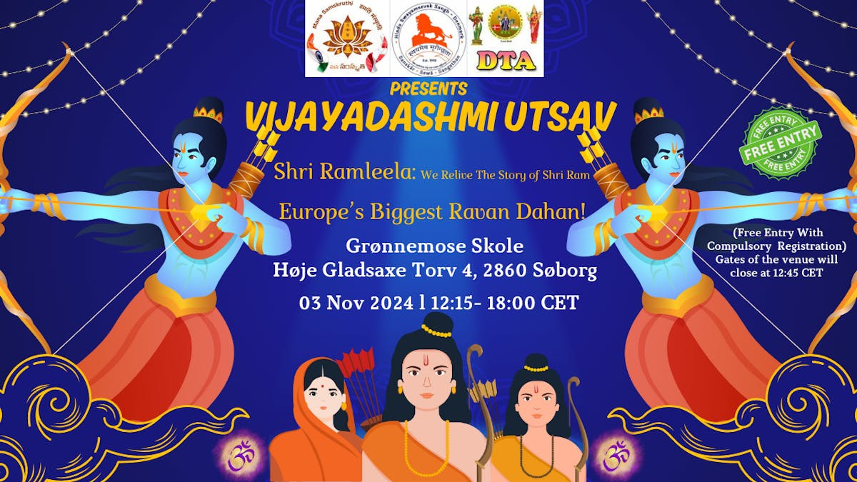 Oplev Vijayadashmi Utsav: Ramleela og Ravan Dahan i Søborg