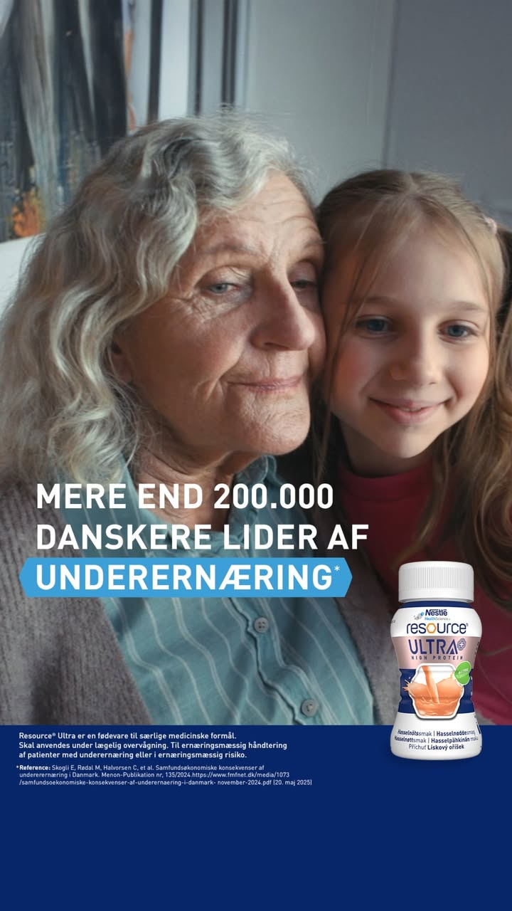 Lystrup Apotek præsenterer Resource Ultra ernæringsdrikke i flere smagsvarianter