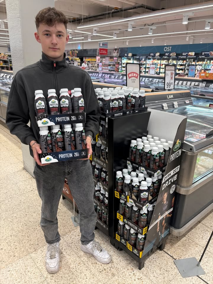 Meny Hobro tilbyder besparelser på Arla protein drikke i denne uge