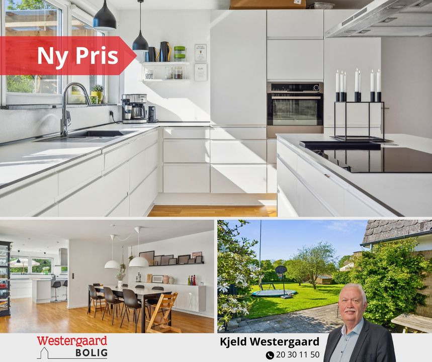 Ny pris: Stilfuld familievilla i Jerslev fra Westergaard Bolig