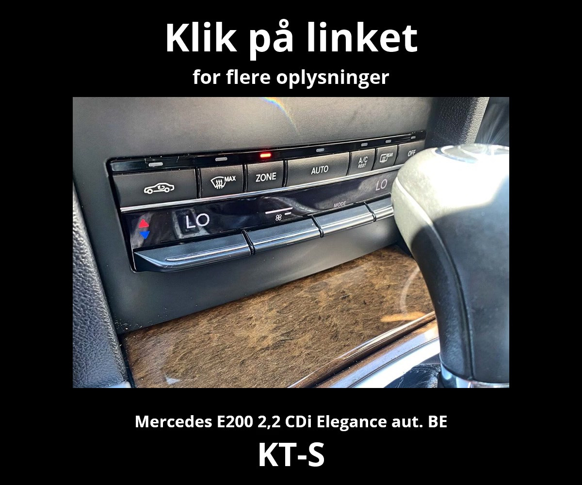 Mercedes E200 kan være bilen for dig: Se vores store udvalg