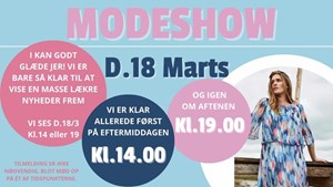 Elins Butik inviterer til forårsmodshow den 18. marts