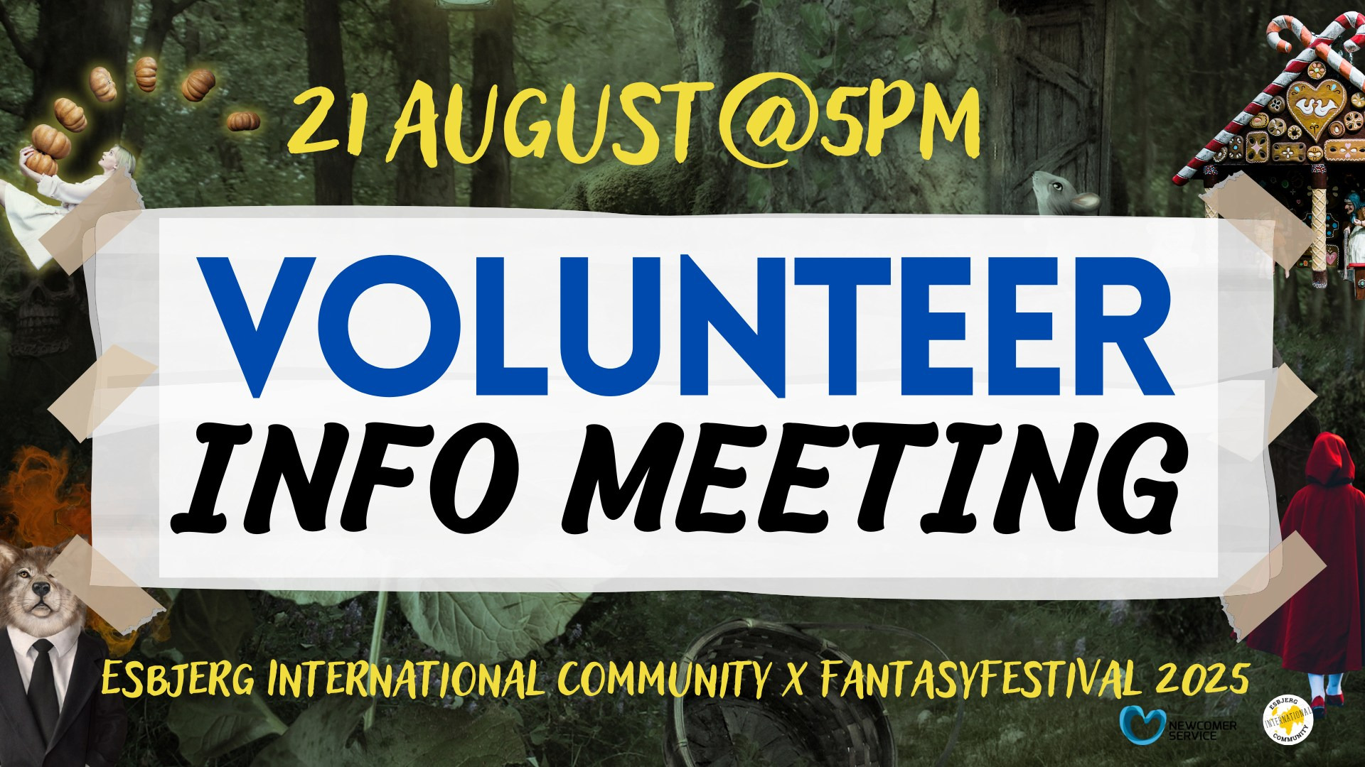 Frivilligmøde byder lokale ind i eventyrverden i Esbjerg