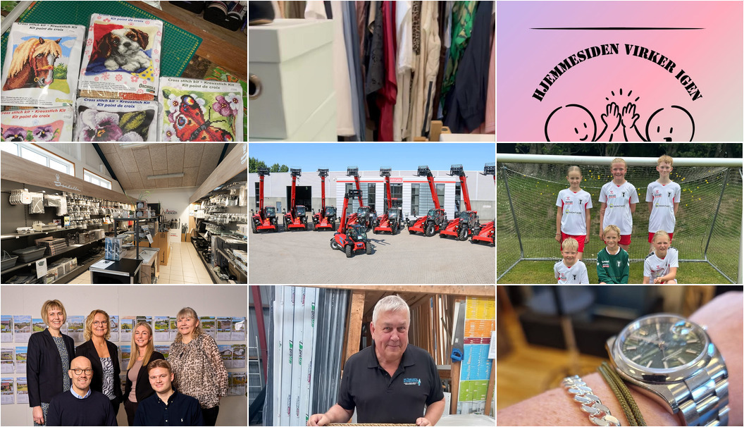 Nyt fra CHOKOLET BON BONNIEREN, Møllegårdens Camping, B. G. MONTAGE ApS og 7 andre