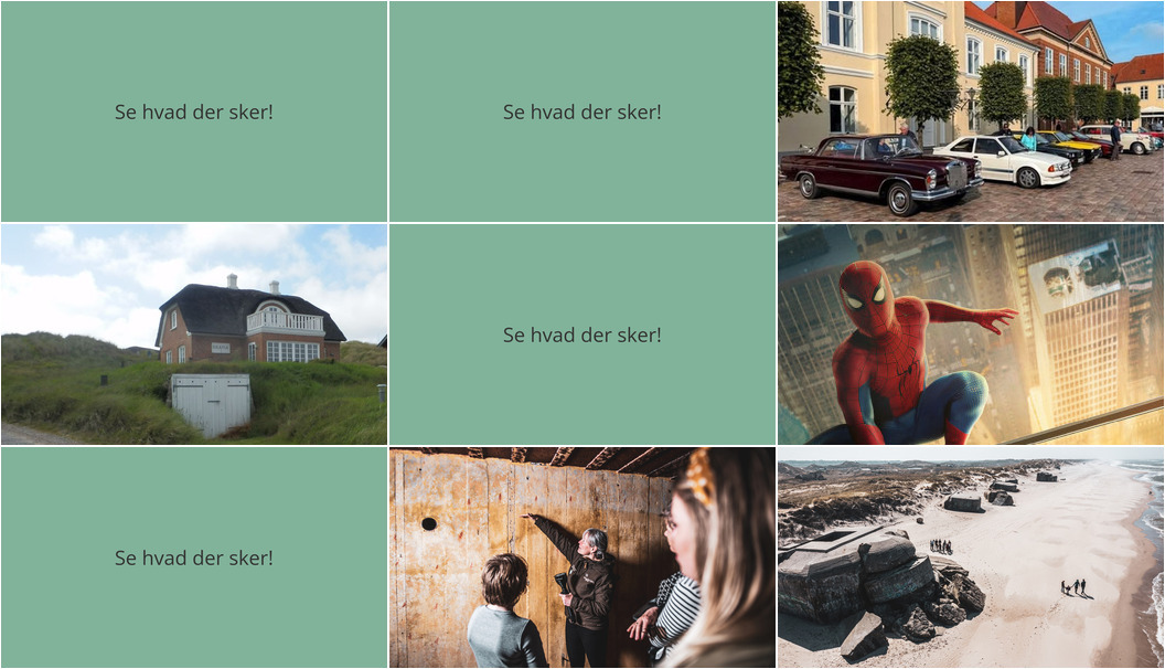 Kom med til Klassiske køretøjer, byvandringer, premiere på Spider-Man og historiske bunkerture i Ringkøbing i den kommende uge