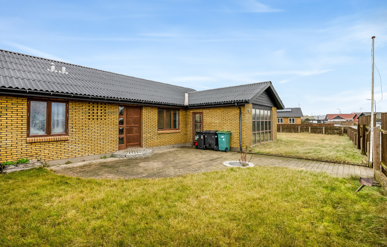 Flot moderniseret etplans bolig med god indretning