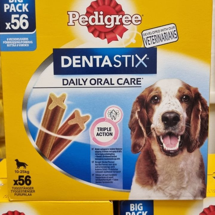 Stort storkøb på dentastix hos SuperBrugsen Hammerum: Spar over 100 kr.