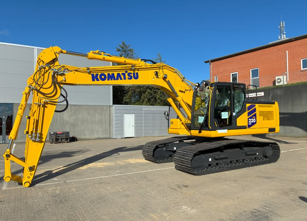 Scantruck A/S introducerer den nye generation Komatsu PC220LC-12 gravemaskine i Danmark