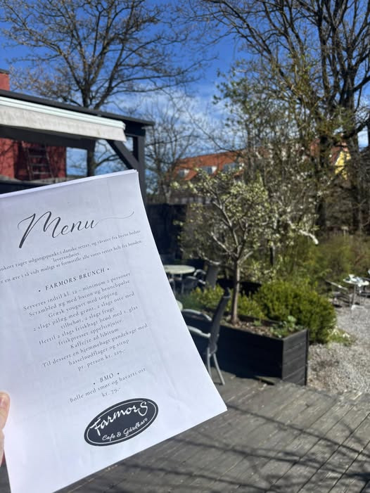 Farmors Cafe opdaterer åbningstider og menukort fra 1. maj