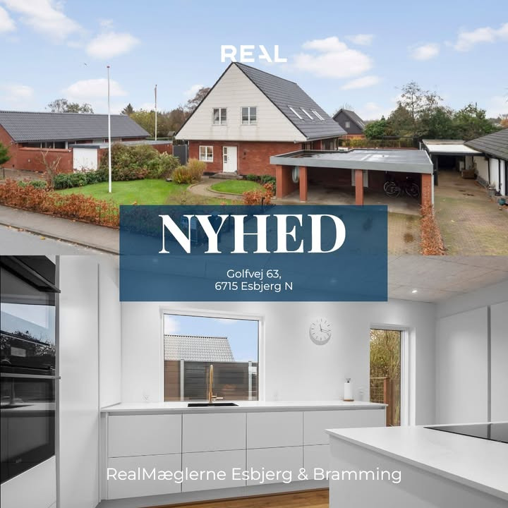 Gennemrenoveret villa til salg i Gl. Gjesing af RealMæglerne Esbjerg og Bramming