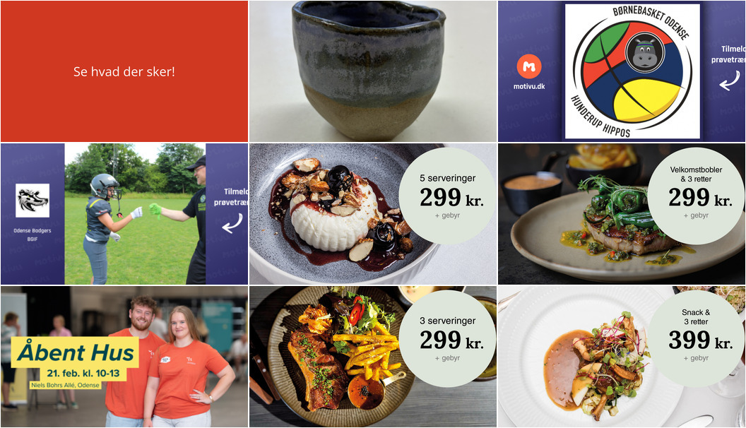 Odense byder på kreative workshops, sport og gastronomiske oplevelser denne weekend