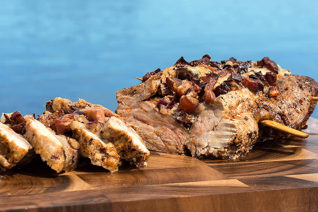 Frederiksberg Kødforsyning v/Christian Rytter Sørensen tilbyder svinefilet med bacon som dagens ret torsdag