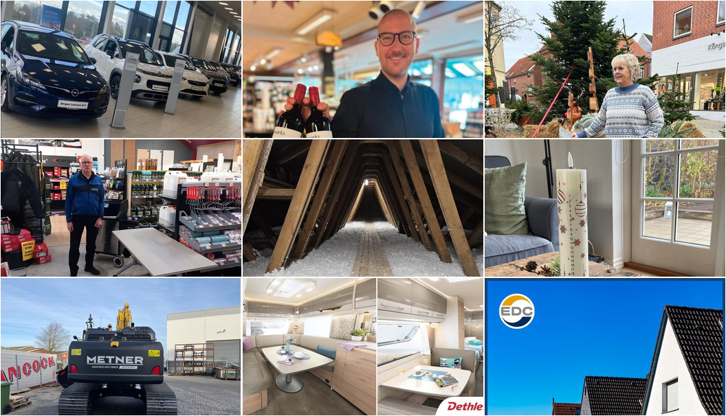 Nyt fra WIIBEN, HH Trælast & Byggecenter A/S, BONDE MASKINER og 14 andre